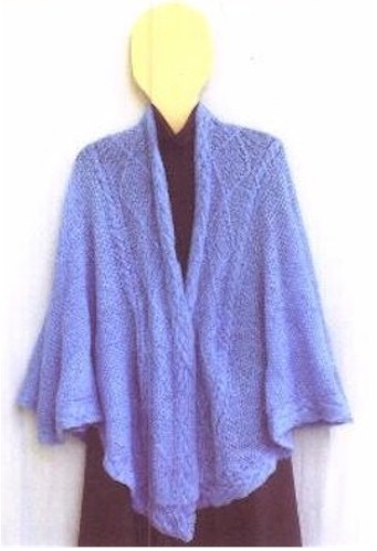 knit shawl pattern