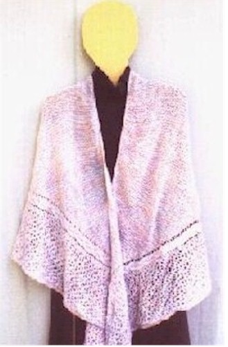 knit shawl