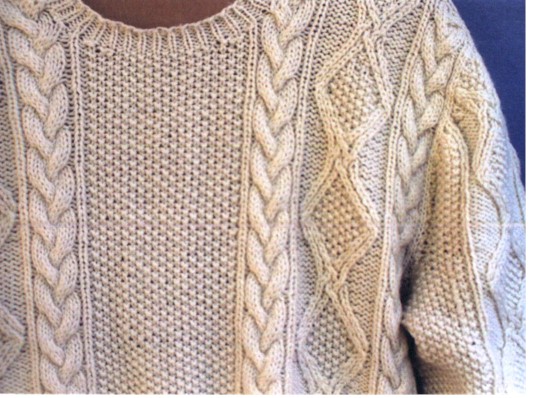 aran sweater
